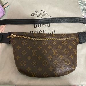 SOLD Boho Rococo Louis Vuitton Upcycled Bum Bag Fannypack VEUC